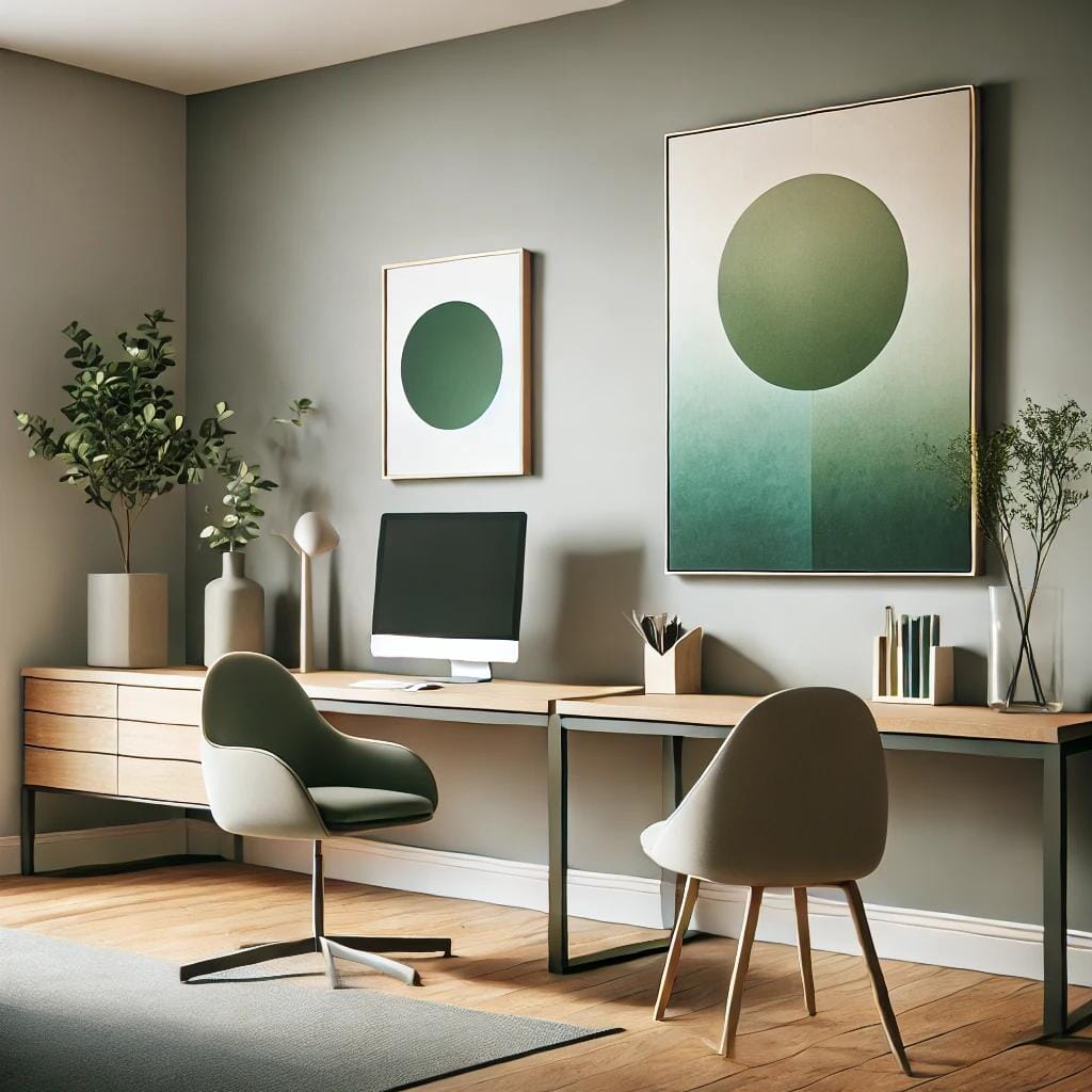 Inspiration für Ihr Home Office: Mit Wandkunst die Produktivität steigern