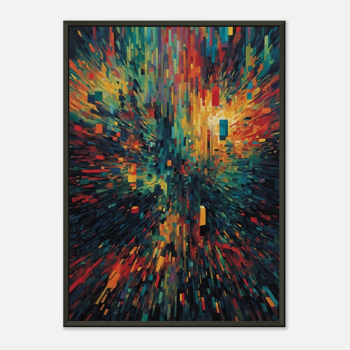 Abstract Harmony: Captivating Chaos Print Material Modern Masterpieces 50x70 cm / 20x28″