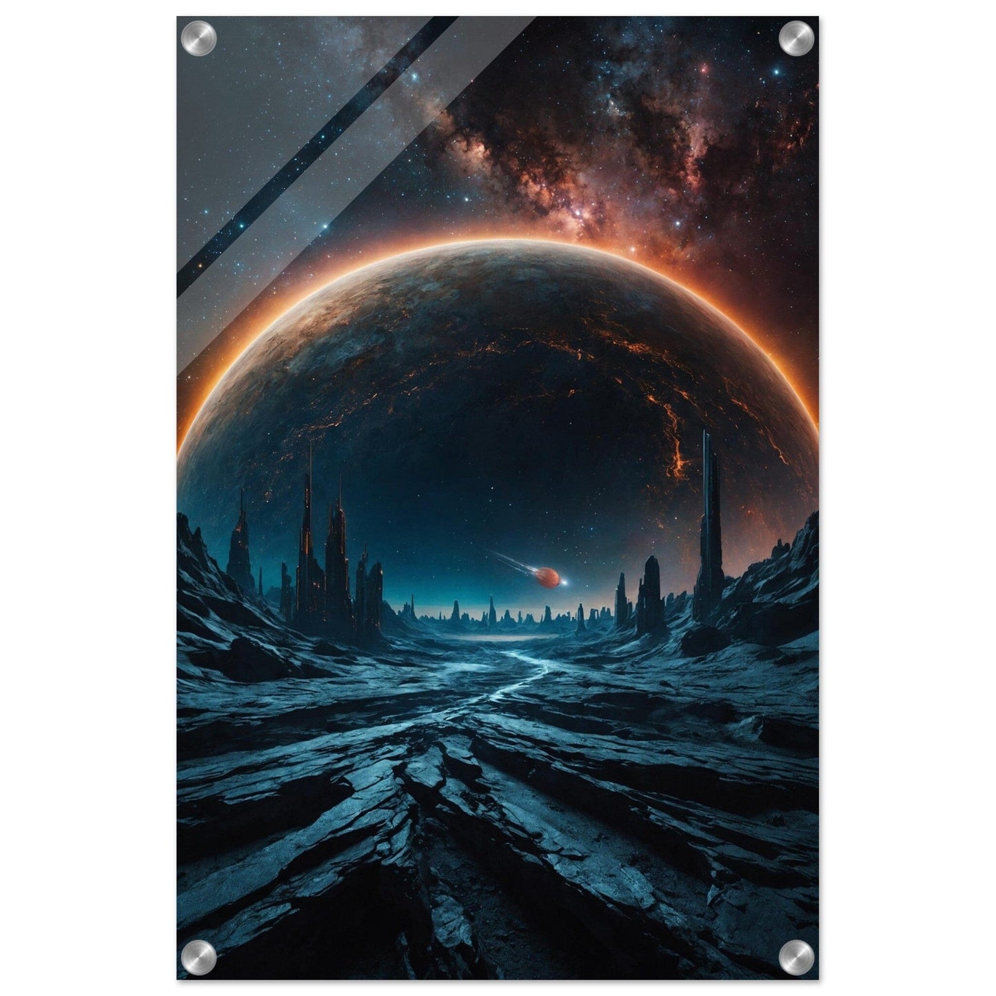 Acrylic Print - Moderne Kunstwerke mit glänzendem Finish Print Material Modern Masterpieces 40x60 cm / 16x24″