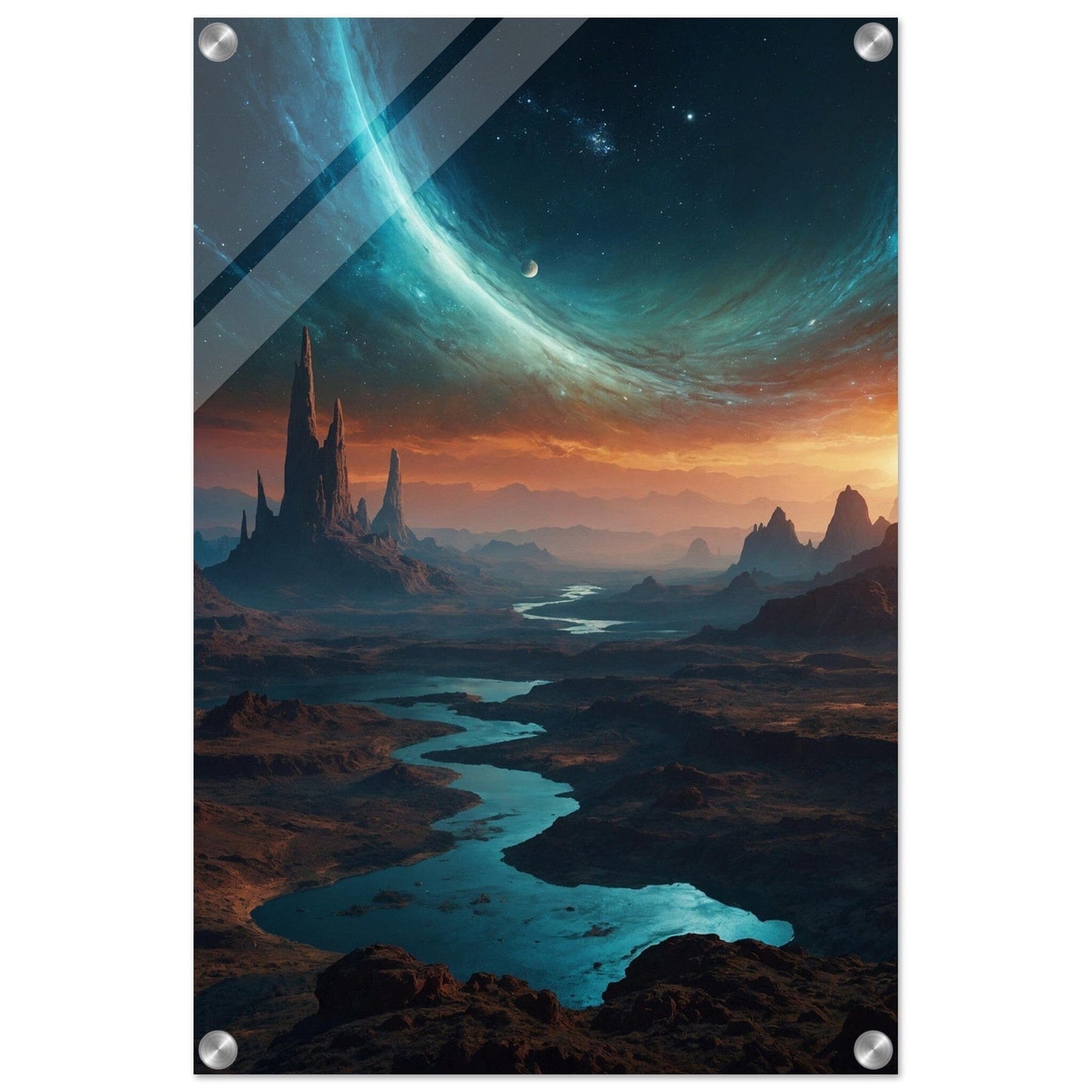 Acrylic Print - Moderne Kunstwerke mit glänzendem Finish Print Material Modern Masterpieces 40x60 cm / 16x24″