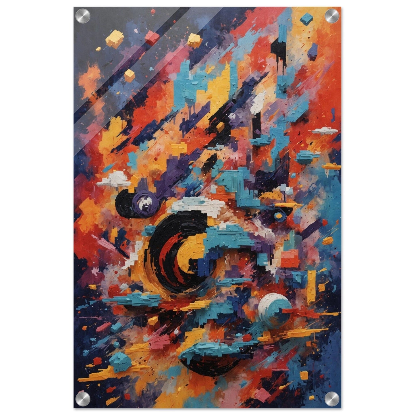 Acrylic Print - Moderne Kunstwerke mit glänzendem Finish Print Material Modern Masterpieces 40x60 cm / 16x24″