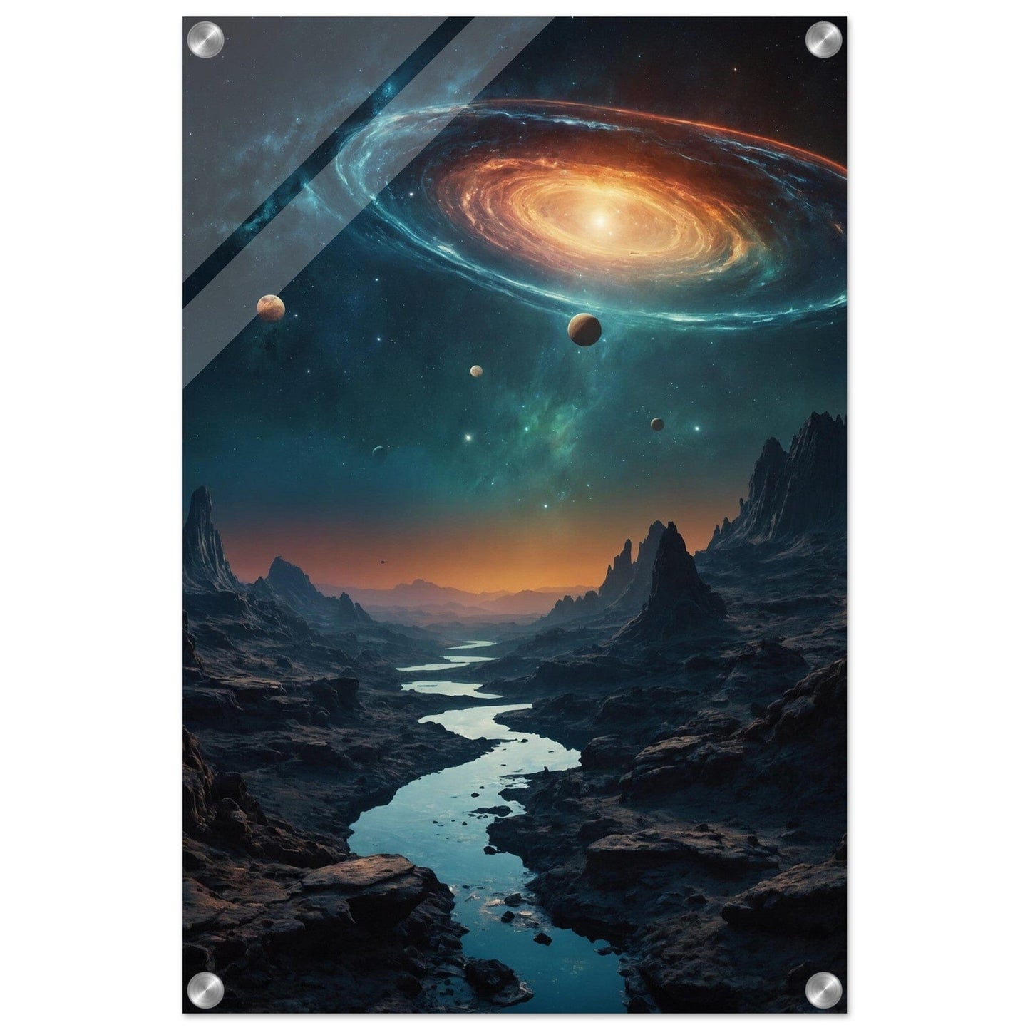 Acrylic Print - Moderne Kunstwerke mit glänzendem Finish Print Material Modern Masterpieces 40x60 cm / 16x24″