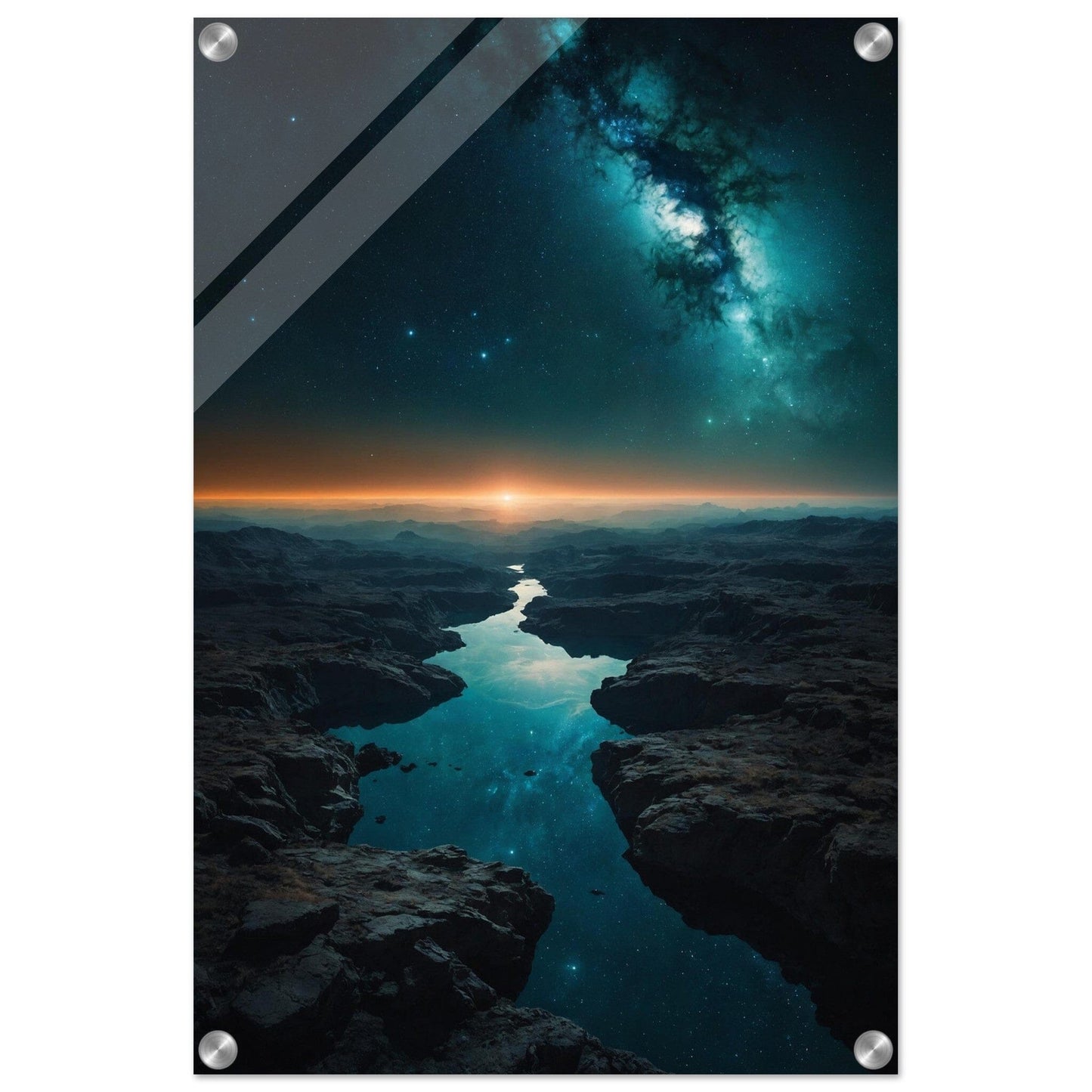 Acrylic Print - Moderne Kunstwerke mit glänzendem Finish Print Material Modern Masterpieces 40x60 cm / 16x24″