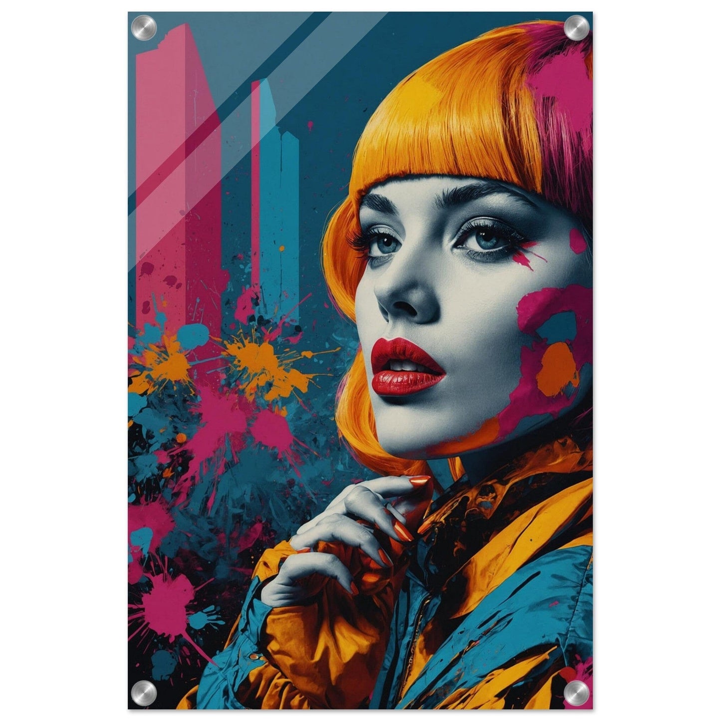 Acrylic Print - Moderne Kunstwerke mit glänzendem Finish Print Material Modern Masterpieces 40x60 cm / 16x24″