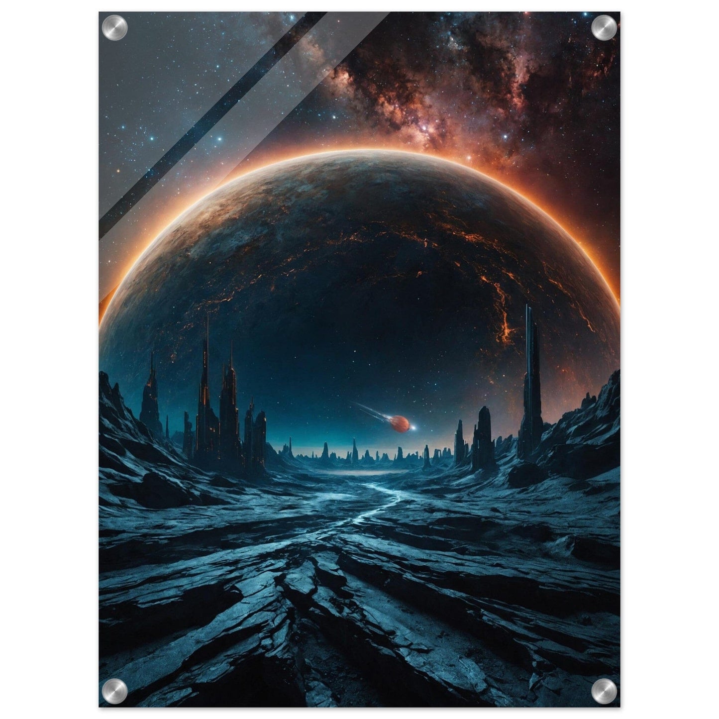 Acrylic Print - Moderne Kunstwerke mit glänzendem Finish Print Material Modern Masterpieces 45x60 cm / 18x24″