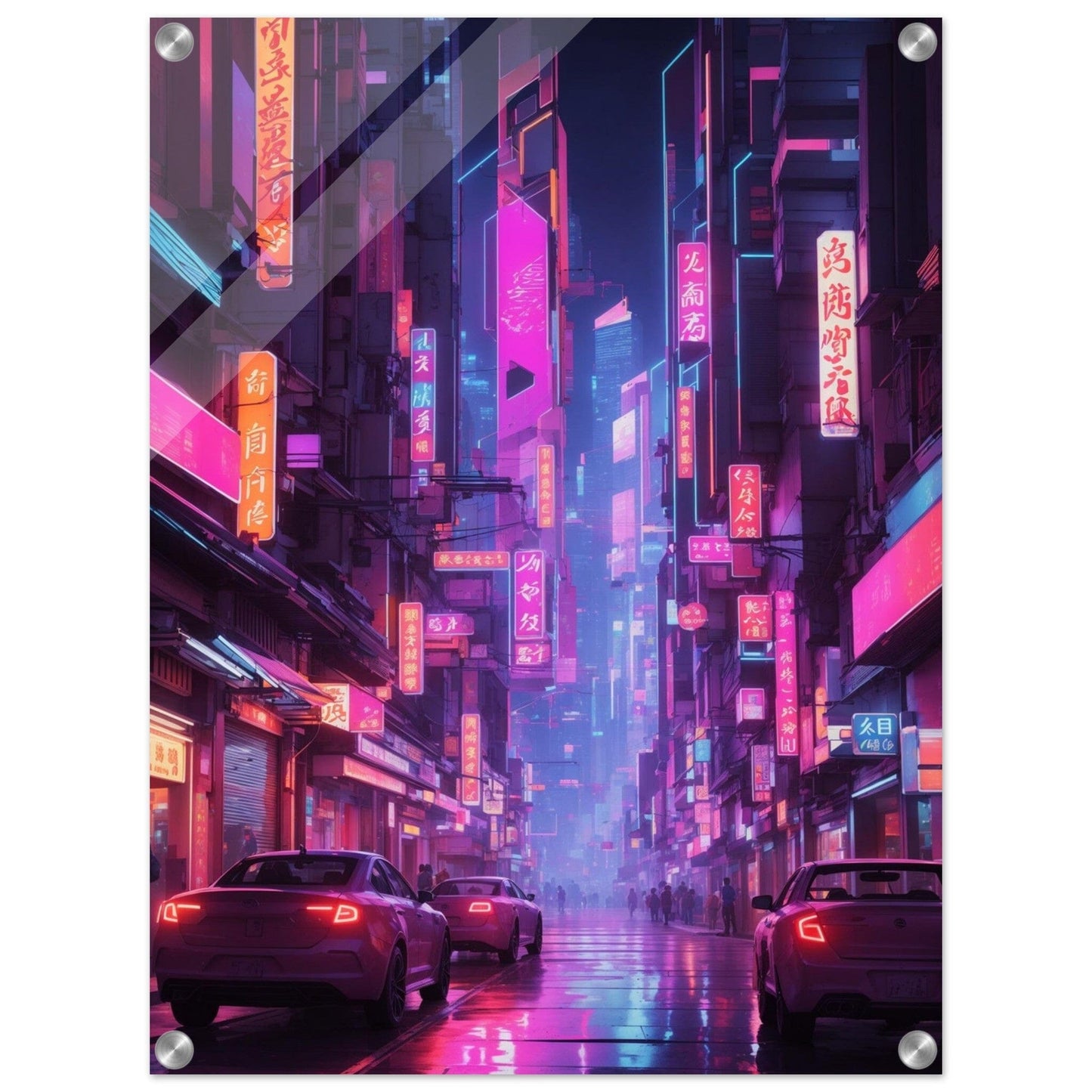 Acrylic Print - Moderne Kunstwerke mit glänzendem Finish Print Material Modern Masterpieces 45x60 cm / 18x24″