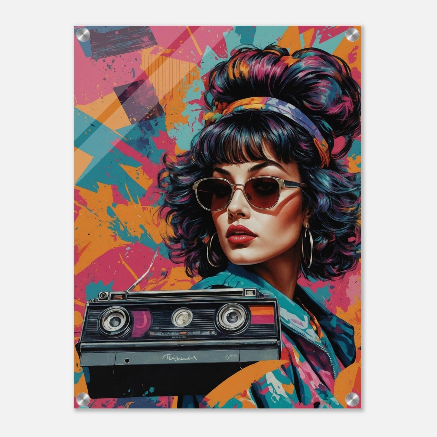 Acrylic Print - Moderne Kunstwerke mit glänzendem Finish Print Material Modern Masterpieces 45x60 cm / 18x24″