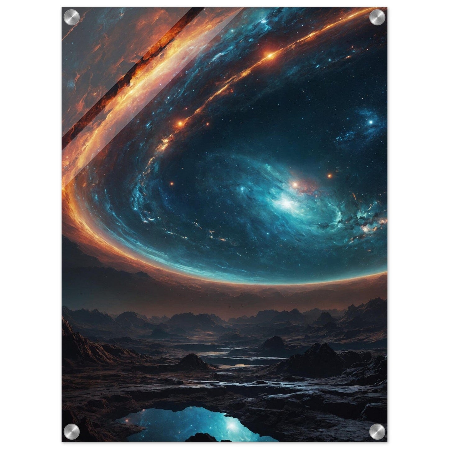 Acrylic Print - Moderne Kunstwerke mit glänzendem Finish Print Material Modern Masterpieces 45x60 cm / 18x24″