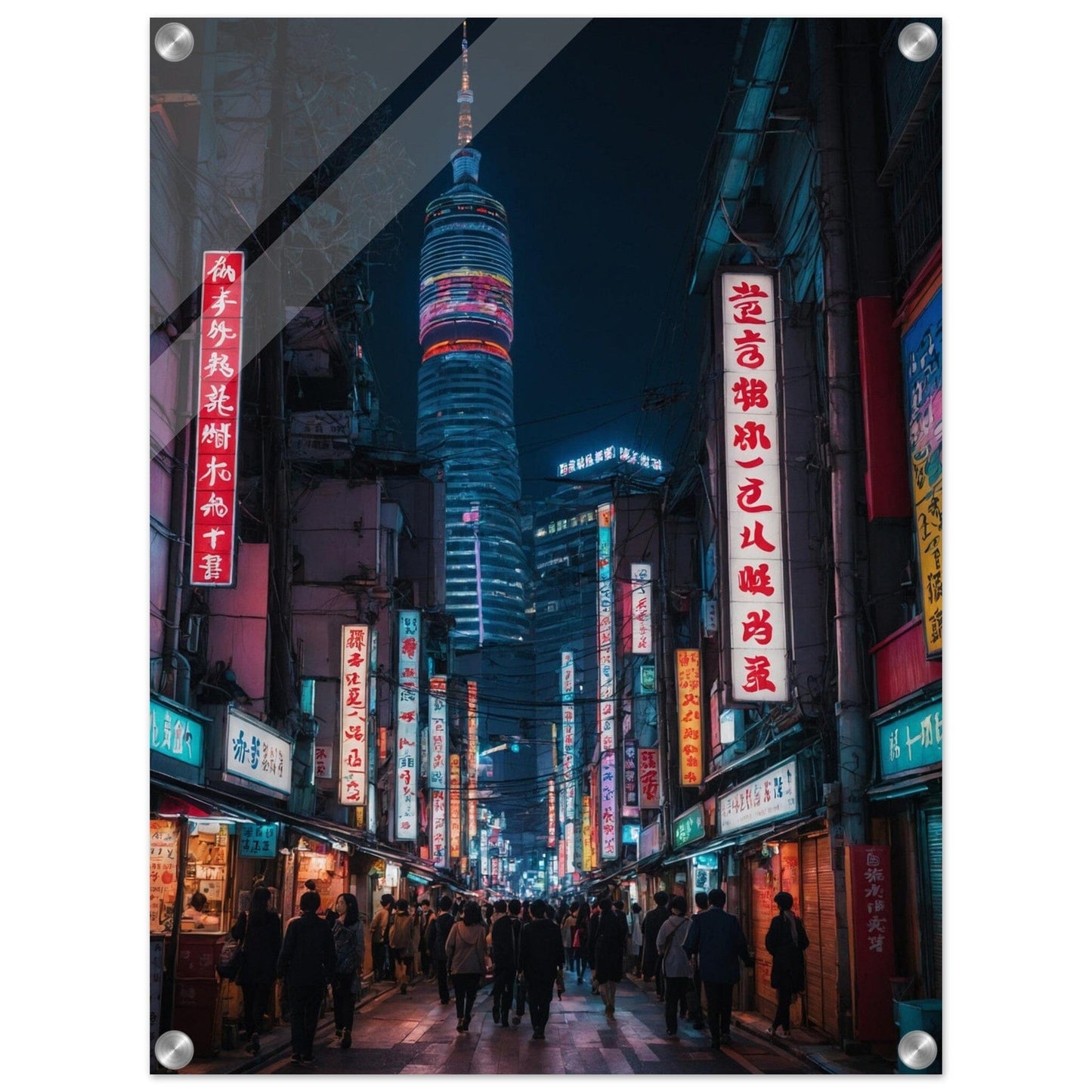 Acrylic Print - Moderne Kunstwerke mit glänzendem Finish Print Material Modern Masterpieces 45x60 cm / 18x24″
