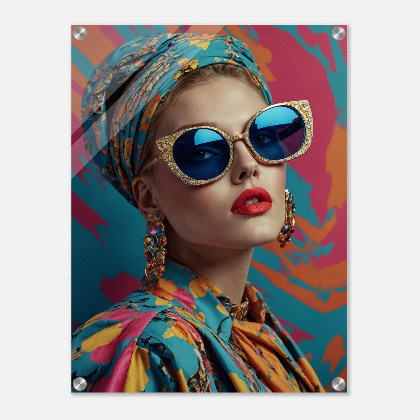 Acrylic Print - Moderne Kunstwerke mit glänzendem Finish Print Material Modern Masterpieces 45x60 cm / 18x24″