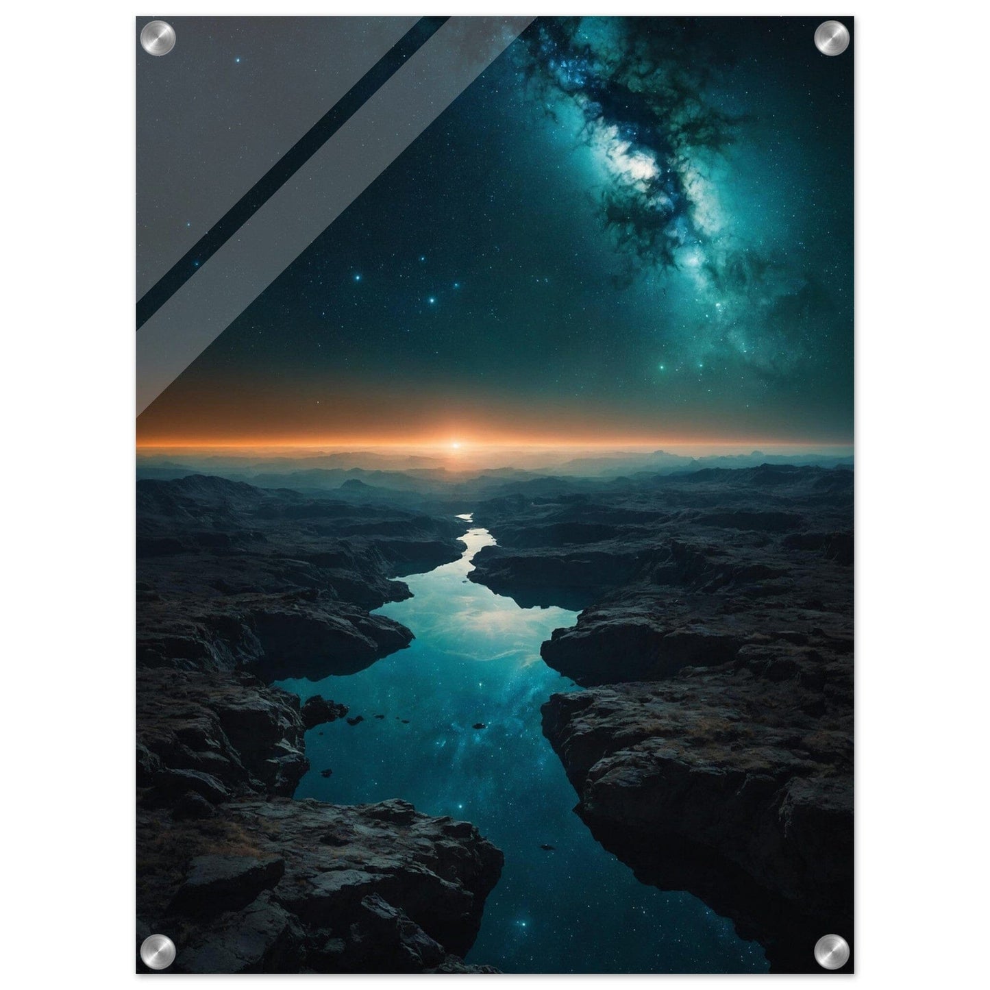 Acrylic Print - Moderne Kunstwerke mit glänzendem Finish Print Material Modern Masterpieces 45x60 cm / 18x24″