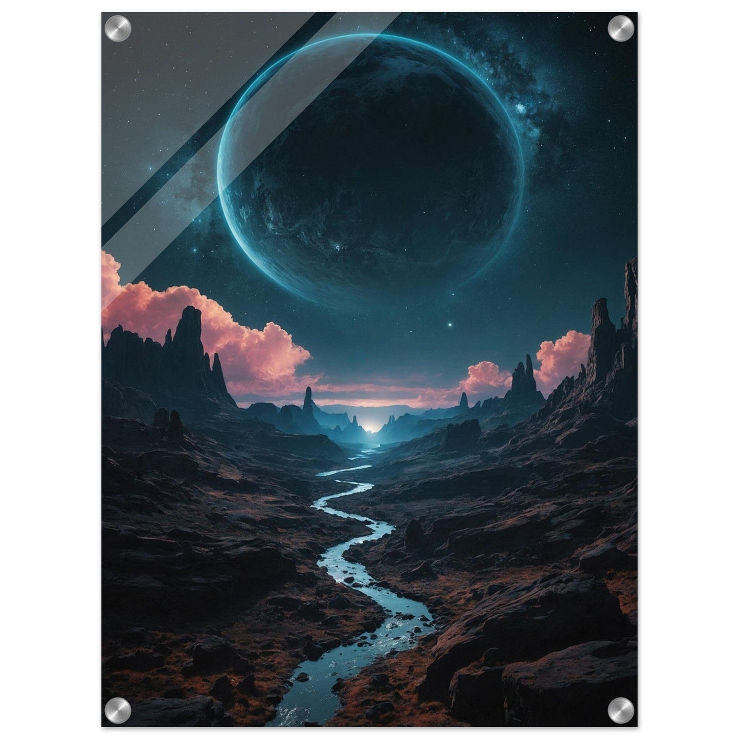 Acrylic Print - Moderne Kunstwerke mit glänzendem Finish Print Material Modern Masterpieces 45x60 cm / 18x24″
