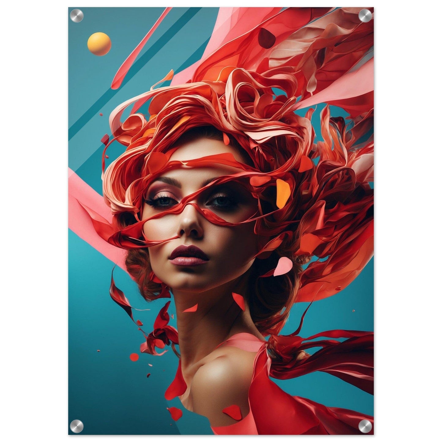 Acrylic Print - Moderne Kunstwerke mit glänzendem Finish Print Material Modern Masterpieces 50x70 cm / 20x28″