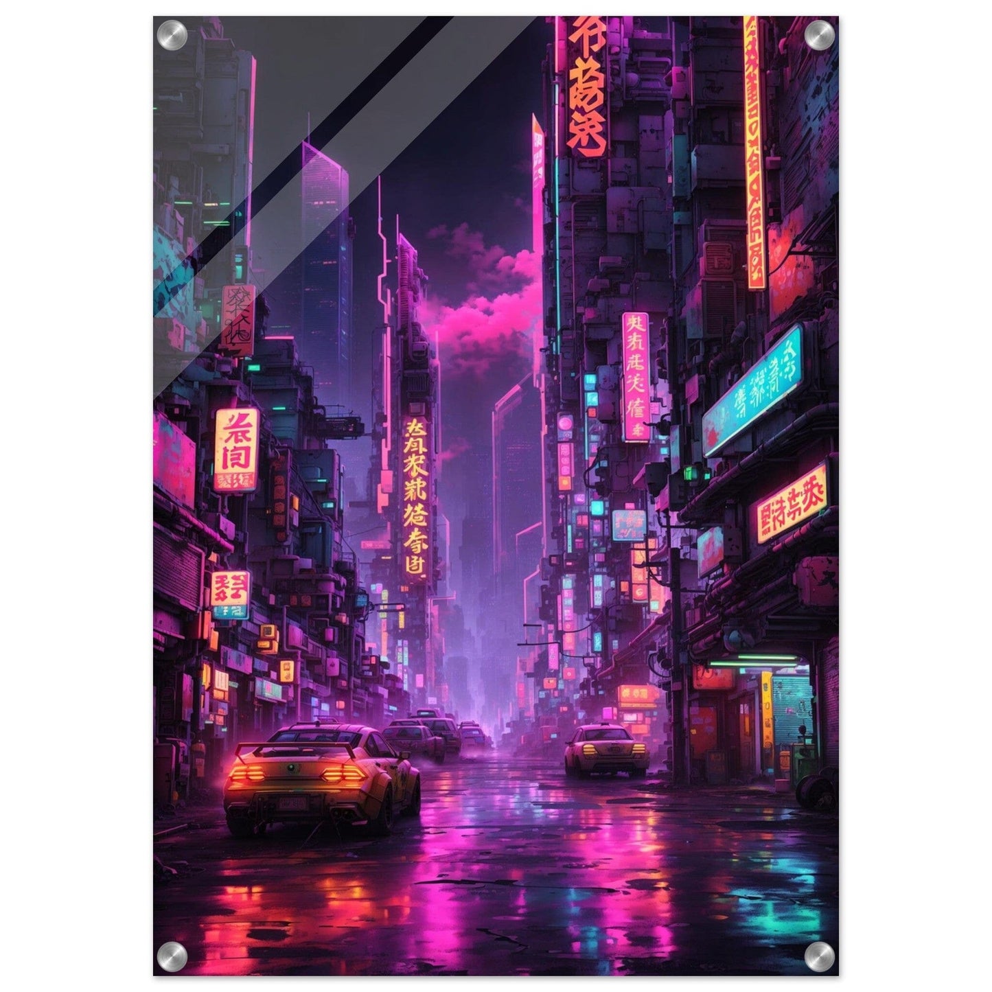 Acrylic Print - Moderne Kunstwerke mit glänzendem Finish Print Material Modern Masterpieces 50x70 cm / 20x28″