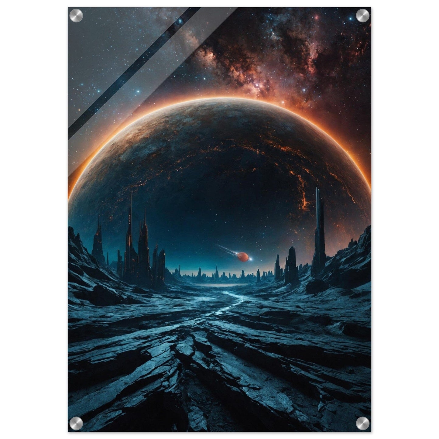 Acrylic Print - Moderne Kunstwerke mit glänzendem Finish Print Material Modern Masterpieces 50x70 cm / 20x28″