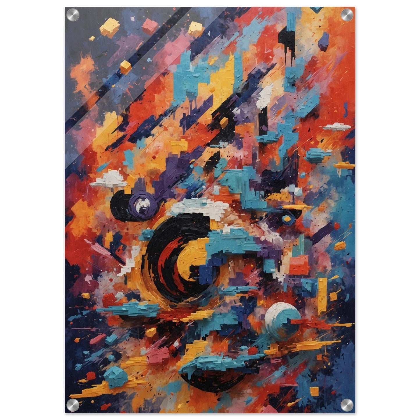 Acrylic Print - Moderne Kunstwerke mit glänzendem Finish Print Material Modern Masterpieces 50x70 cm / 20x28″