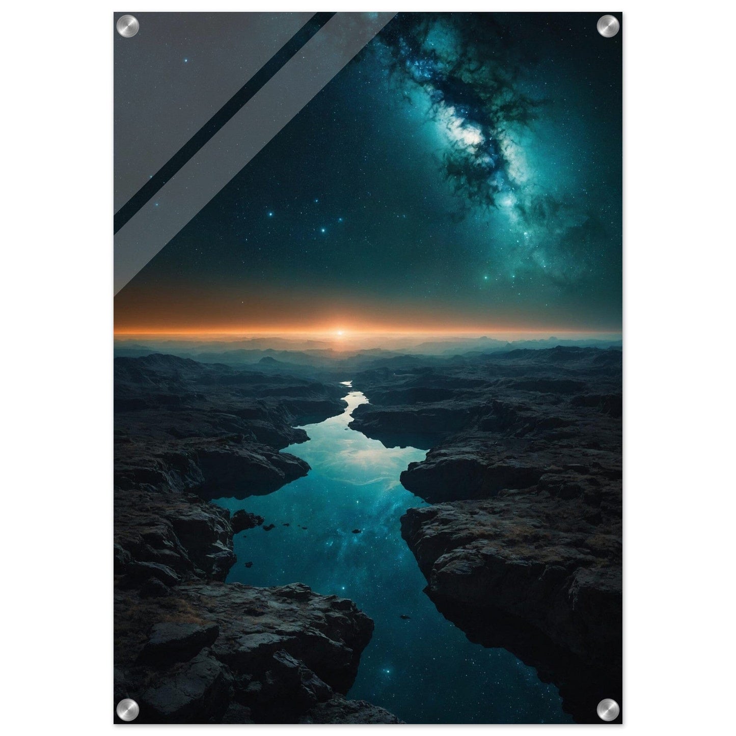 Acrylic Print - Moderne Kunstwerke mit glänzendem Finish Print Material Modern Masterpieces 50x70 cm / 20x28″