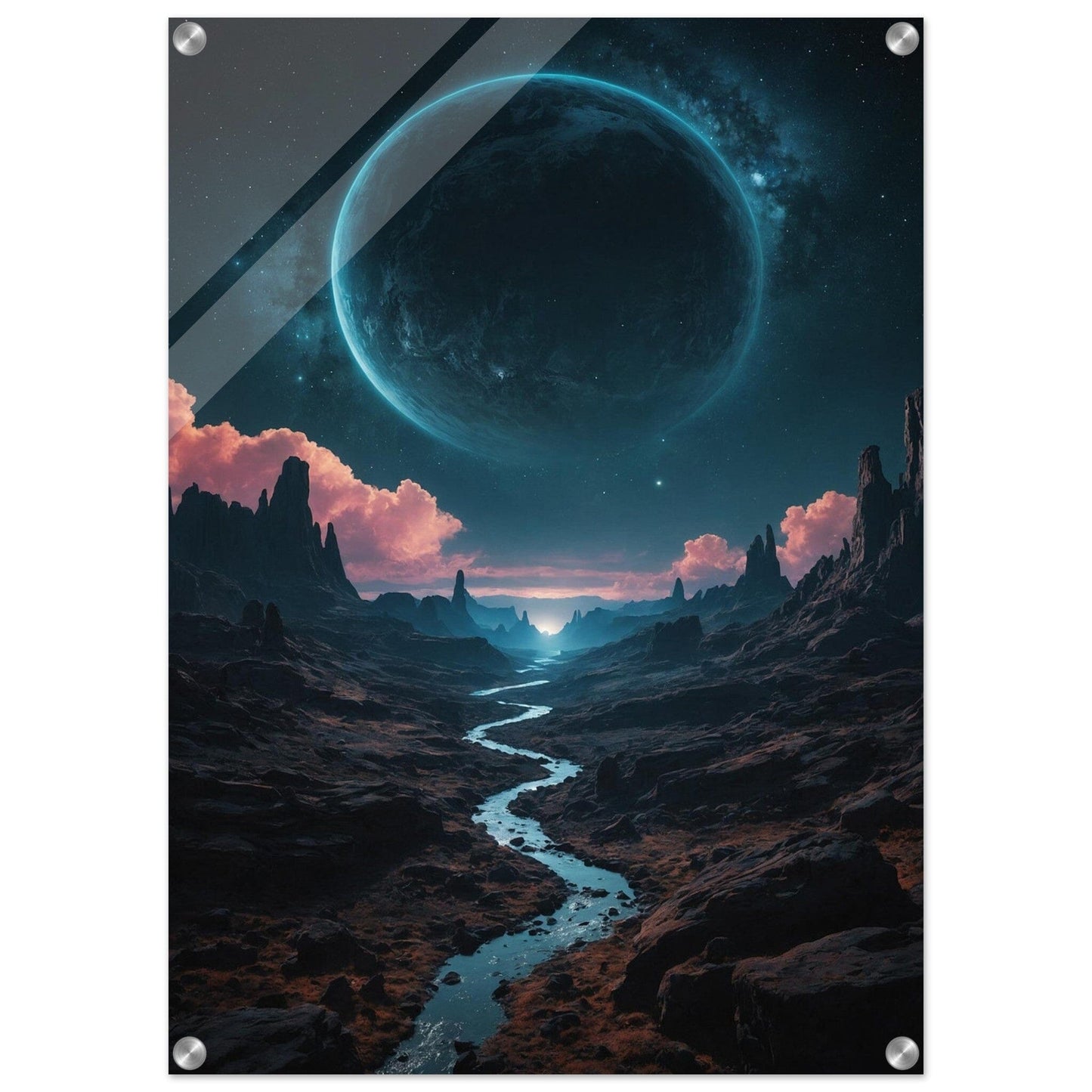 Acrylic Print - Moderne Kunstwerke mit glänzendem Finish Print Material Modern Masterpieces 50x70 cm / 20x28″