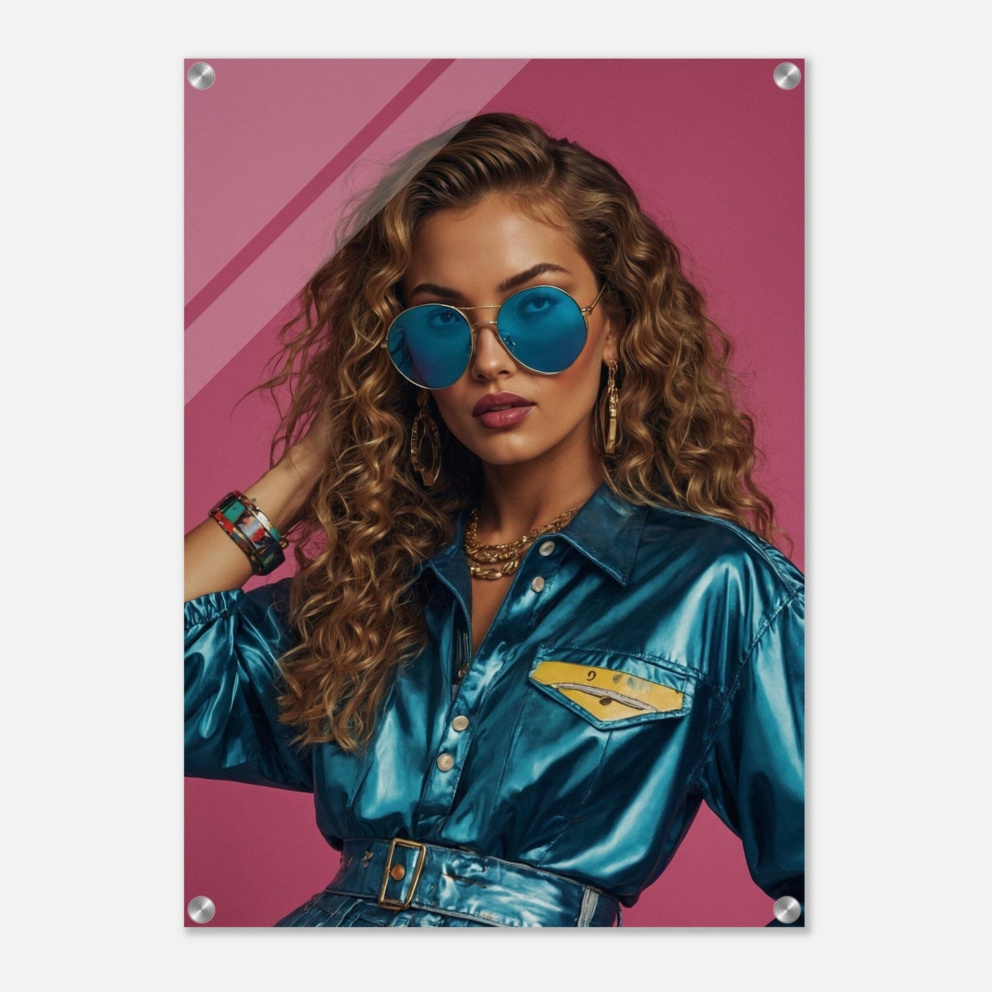 Acrylic Print - Moderne Kunstwerke mit glänzendem Finish Print Material Modern Masterpieces 50x70 cm / 20x28″