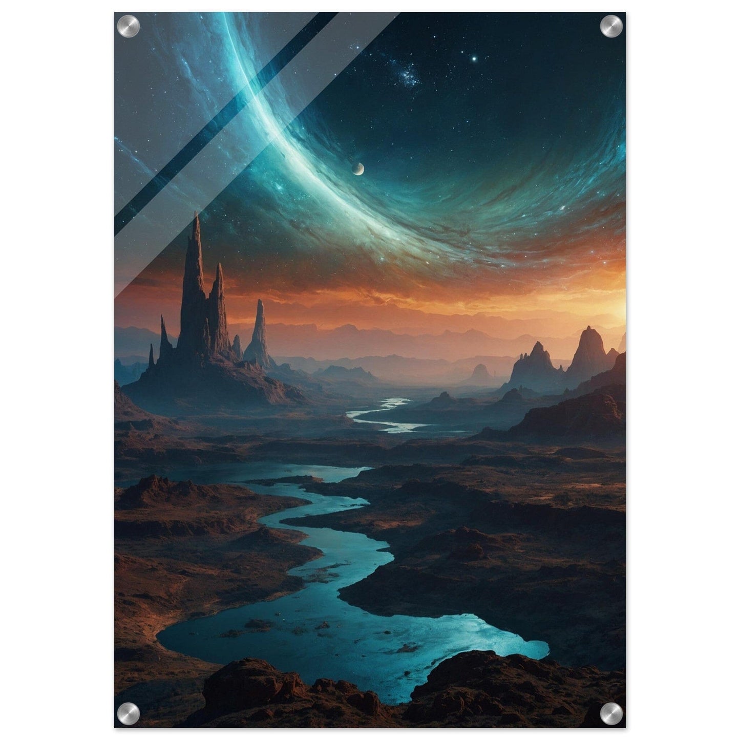 Acrylic Print - Moderne Kunstwerke mit glänzendem Finish Print Material Modern Masterpieces 50x70 cm / 20x28″