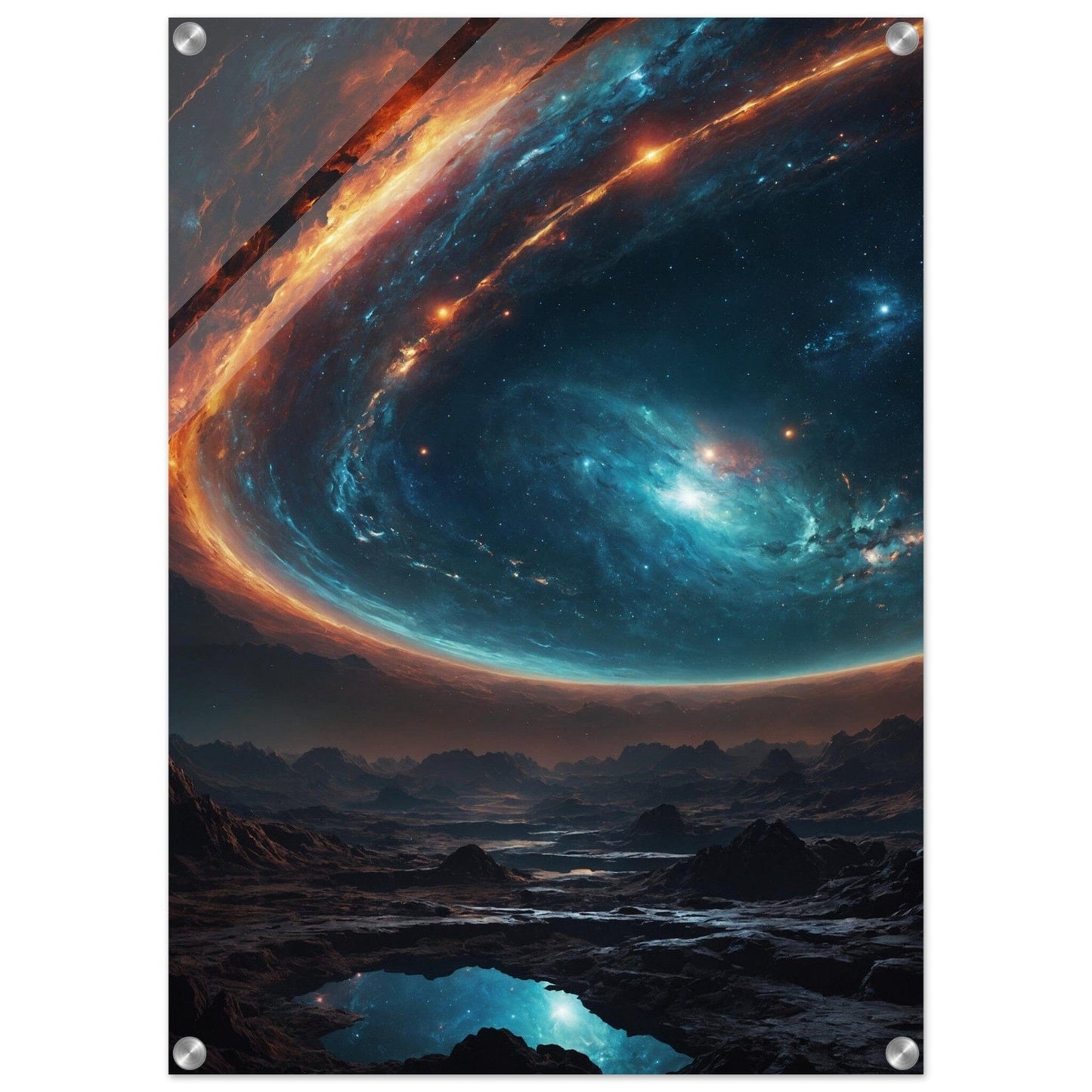 Acrylic Print - Moderne Kunstwerke mit glänzendem Finish Print Material Modern Masterpieces 50x70 cm / 20x28″