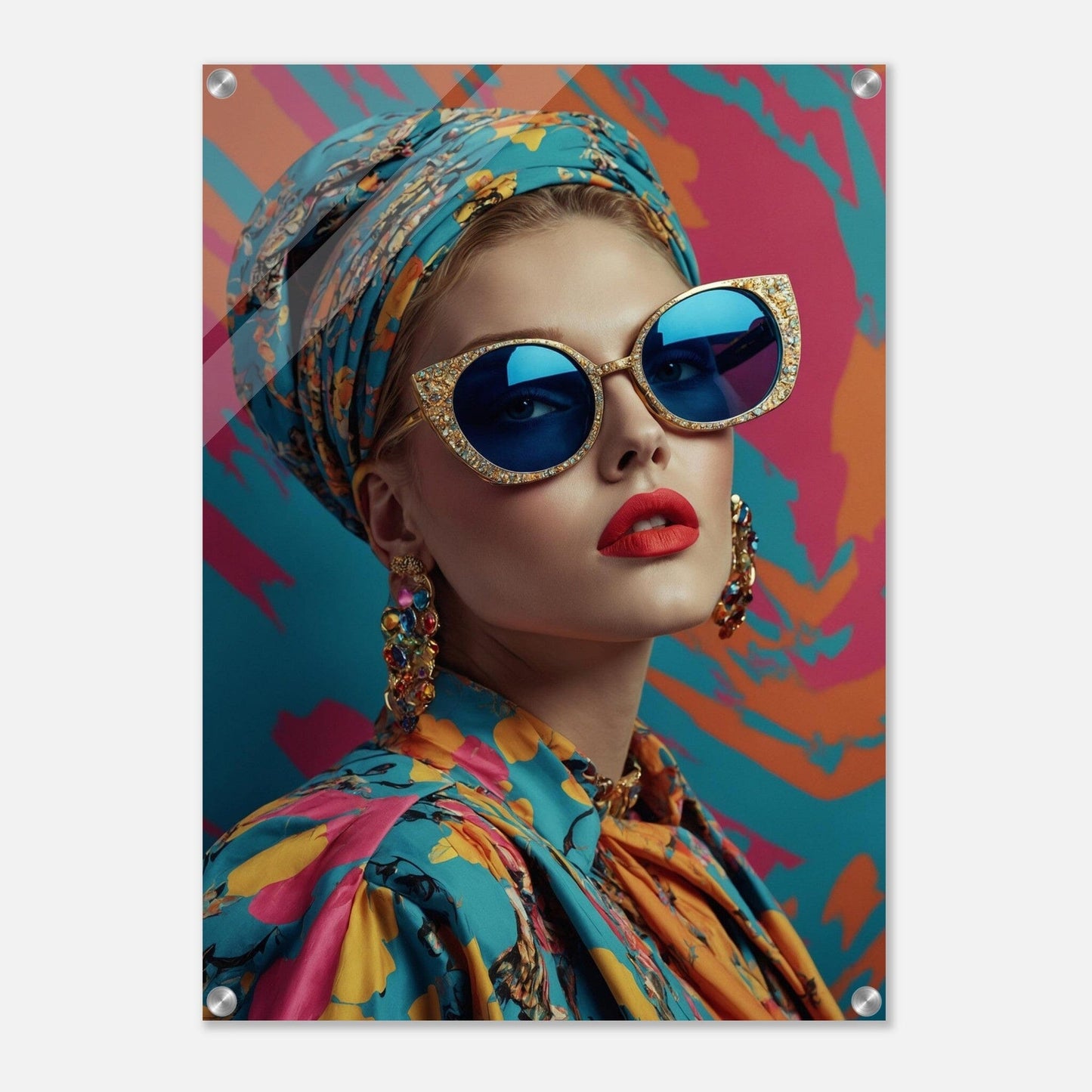 Acrylic Print - Moderne Kunstwerke mit glänzendem Finish Print Material Modern Masterpieces 50x70 cm / 20x28″