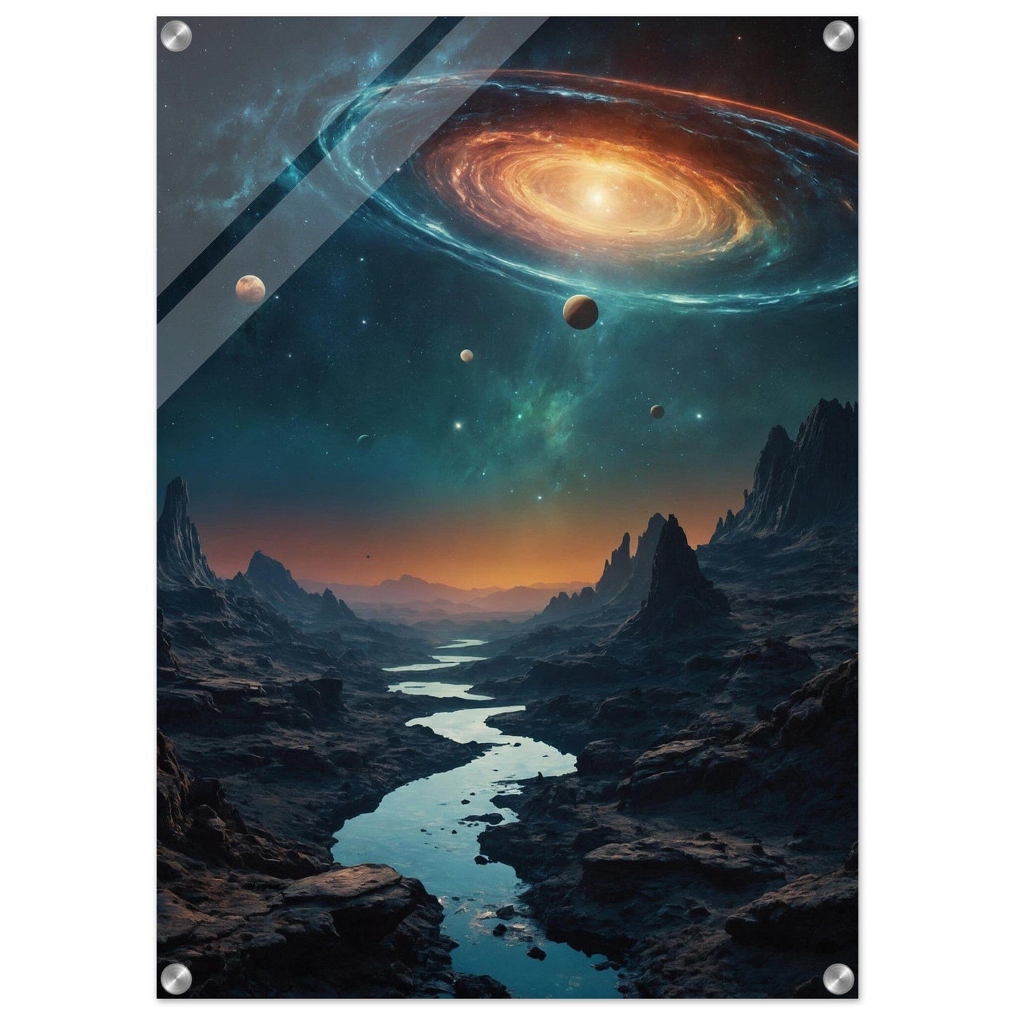 Acrylic Print - Moderne Kunstwerke mit glänzendem Finish Print Material Modern Masterpieces 50x70 cm / 20x28″