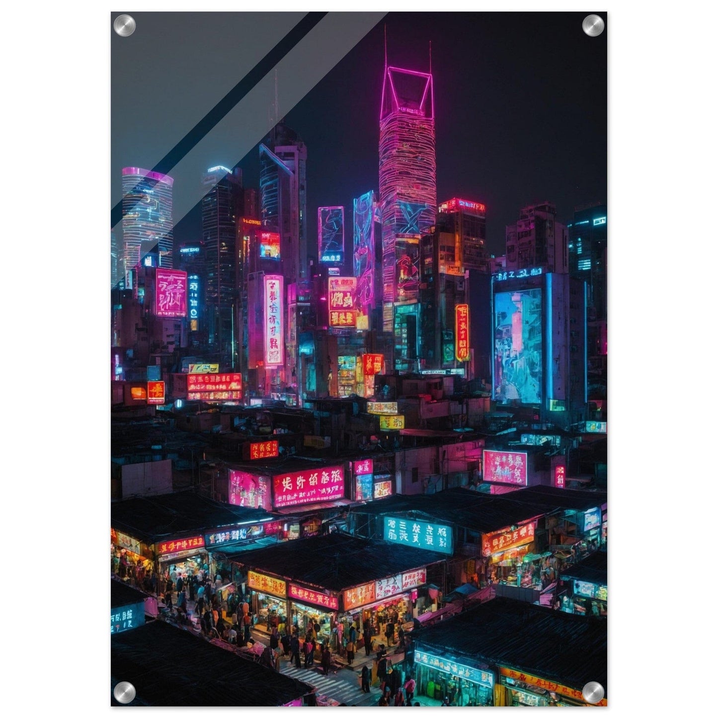 Acrylic Print - Moderne Kunstwerke mit glänzendem Finish Print Material Modern Masterpieces 50x70 cm / 20x28″