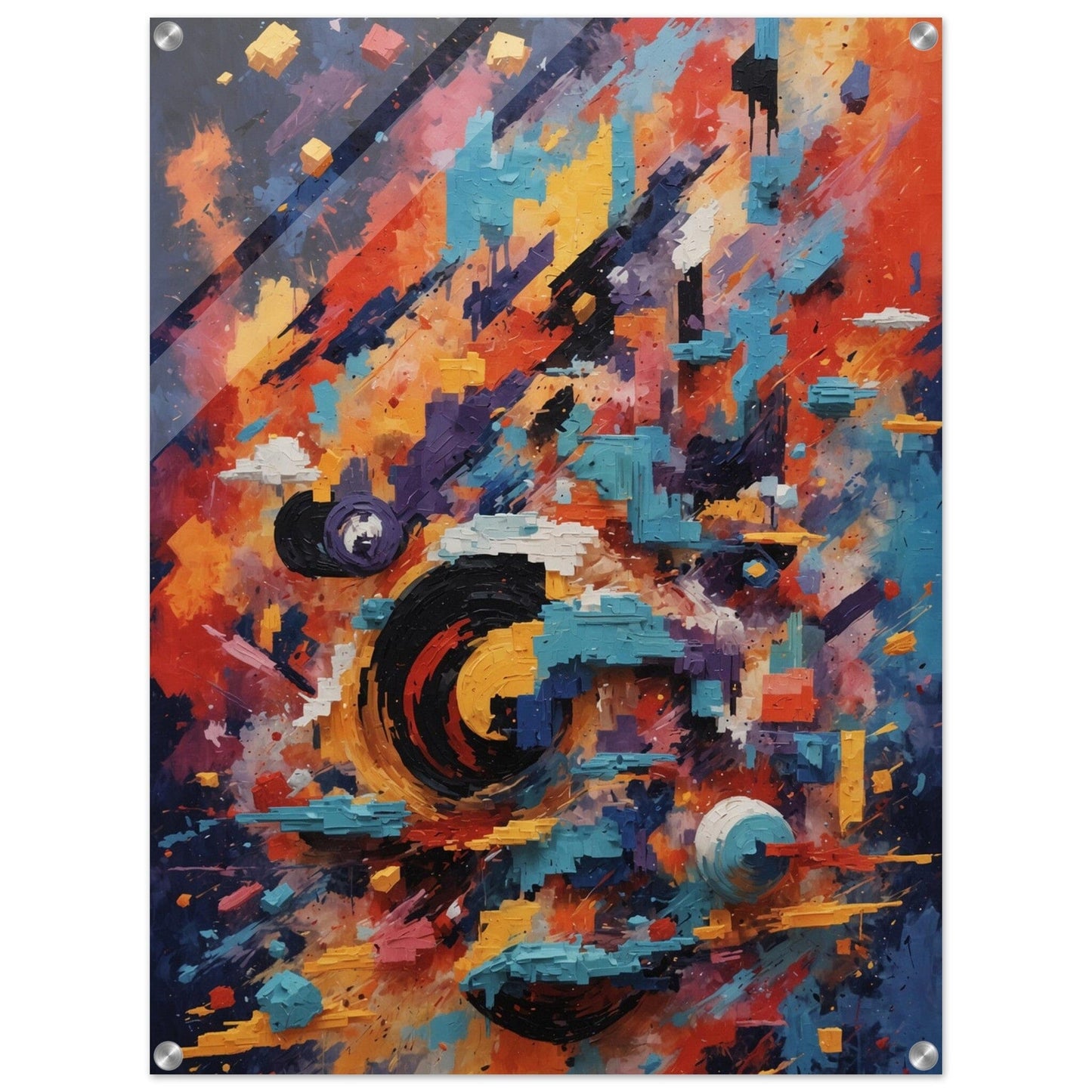 Acrylic Print - Moderne Kunstwerke mit glänzendem Finish Print Material Modern Masterpieces 60x80 cm / 24x32″