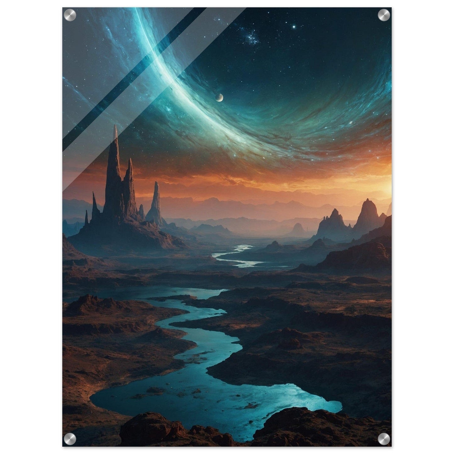 Acrylic Print - Moderne Kunstwerke mit glänzendem Finish Print Material Modern Masterpieces 60x80 cm / 24x32″
