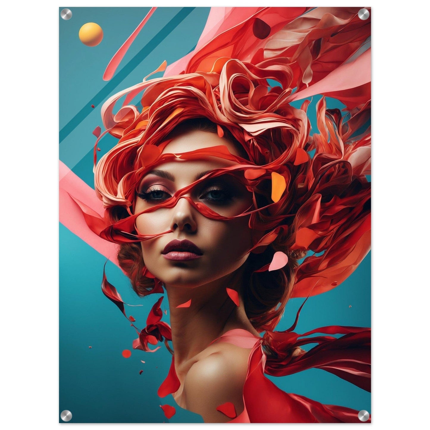 Acrylic Print - Moderne Kunstwerke mit glänzendem Finish Print Material Modern Masterpieces 60x80 cm / 24x32″
