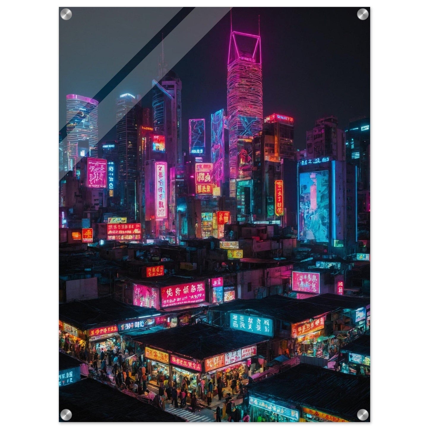 Acrylic Print - Moderne Kunstwerke mit glänzendem Finish Print Material Modern Masterpieces 60x80 cm / 24x32″