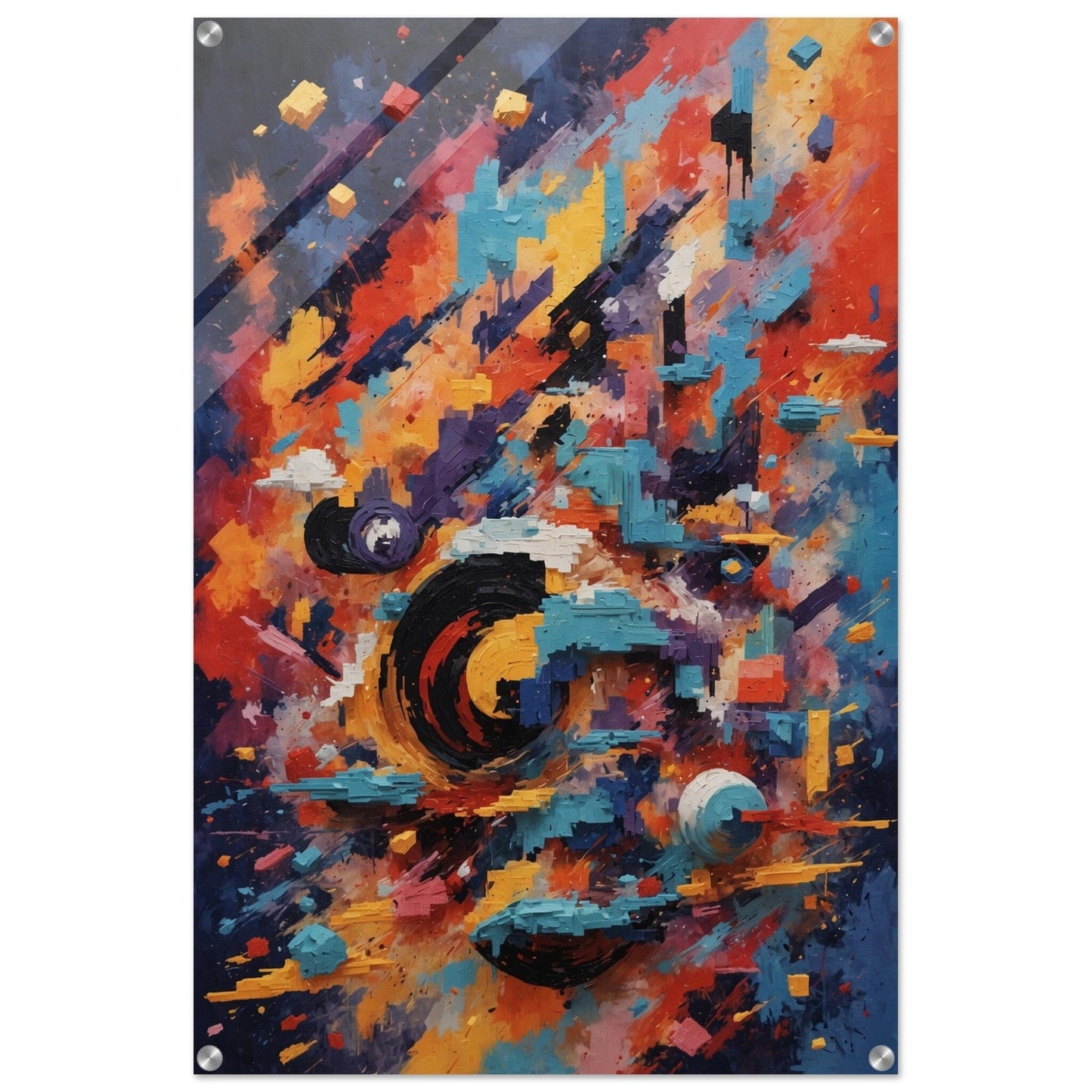 Acrylic Print - Moderne Kunstwerke mit glänzendem Finish Print Material Modern Masterpieces 60x90 cm / 24x36″