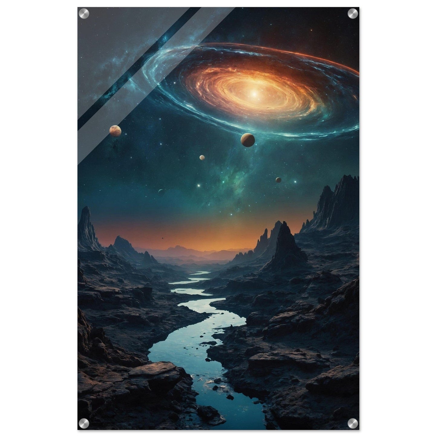 Acrylic Print - Moderne Kunstwerke mit glänzendem Finish Print Material Modern Masterpieces 60x90 cm / 24x36″