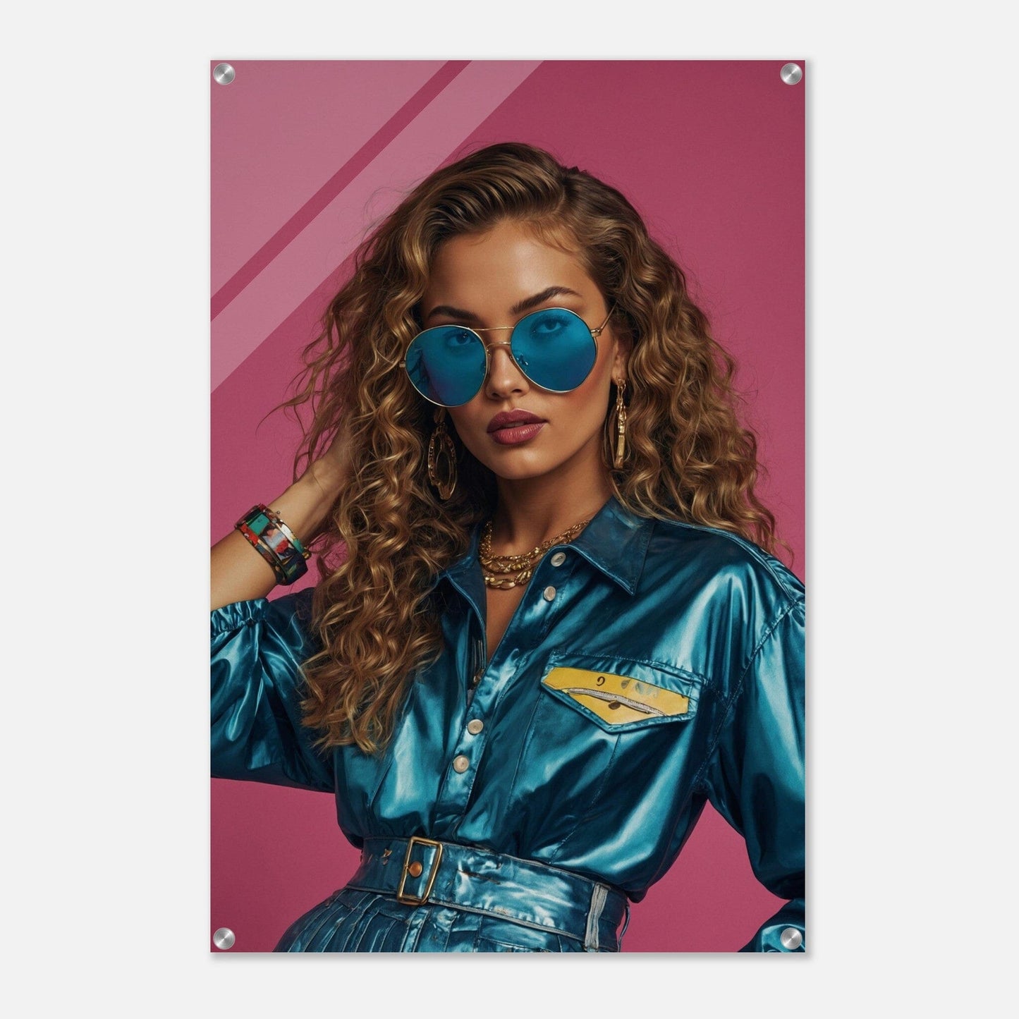 Acrylic Print - Moderne Kunstwerke mit glänzendem Finish Print Material Modern Masterpieces 60x90 cm / 24x36″