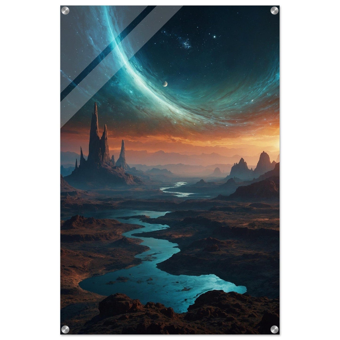 Acrylic Print - Moderne Kunstwerke mit glänzendem Finish Print Material Modern Masterpieces 60x90 cm / 24x36″