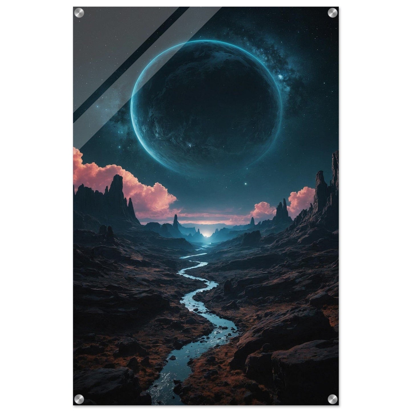 Acrylic Print - Moderne Kunstwerke mit glänzendem Finish Print Material Modern Masterpieces 60x90 cm / 24x36″