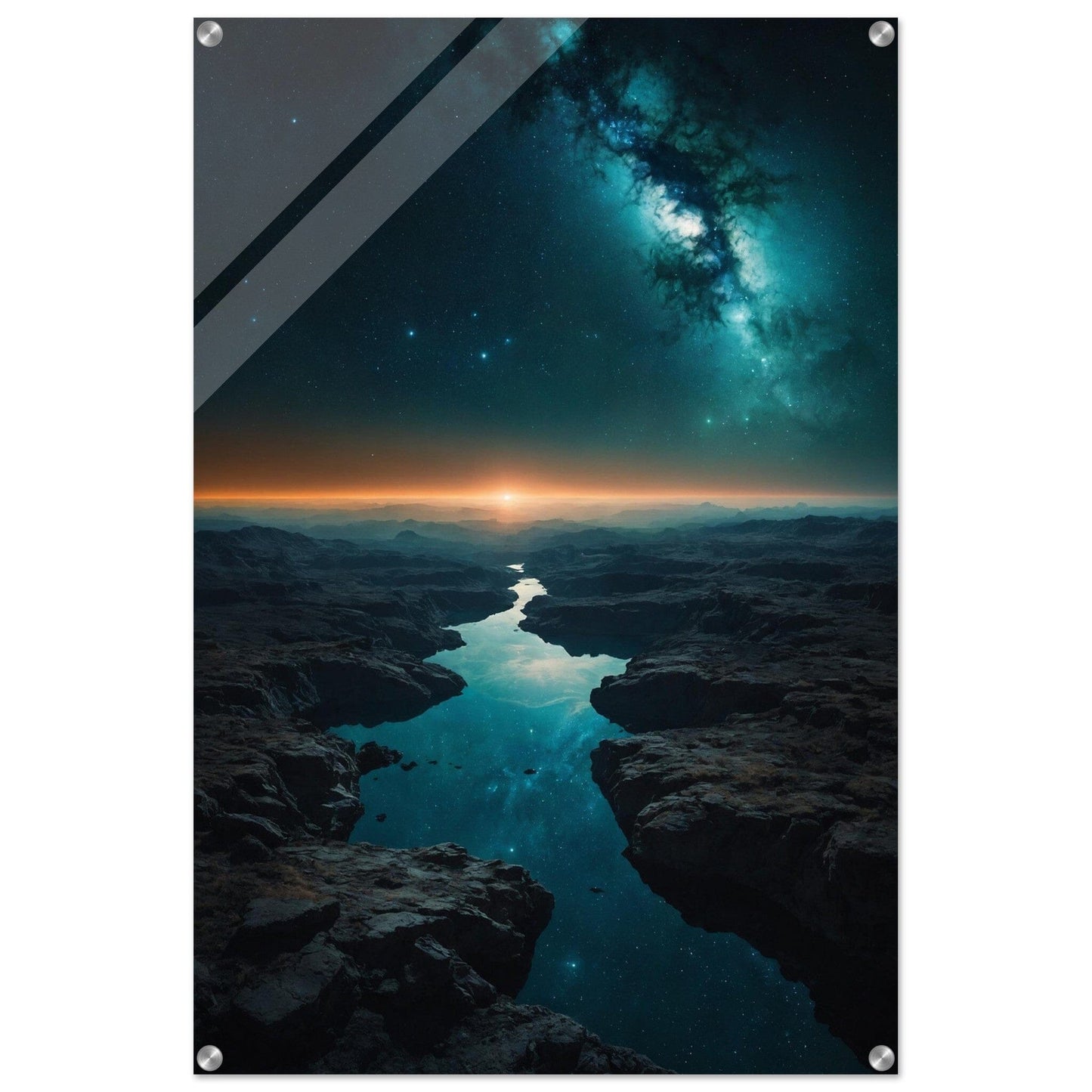 Acrylic Print - Moderne Kunstwerke mit glänzendem Finish Print Material Modern Masterpieces 60x90 cm / 24x36″
