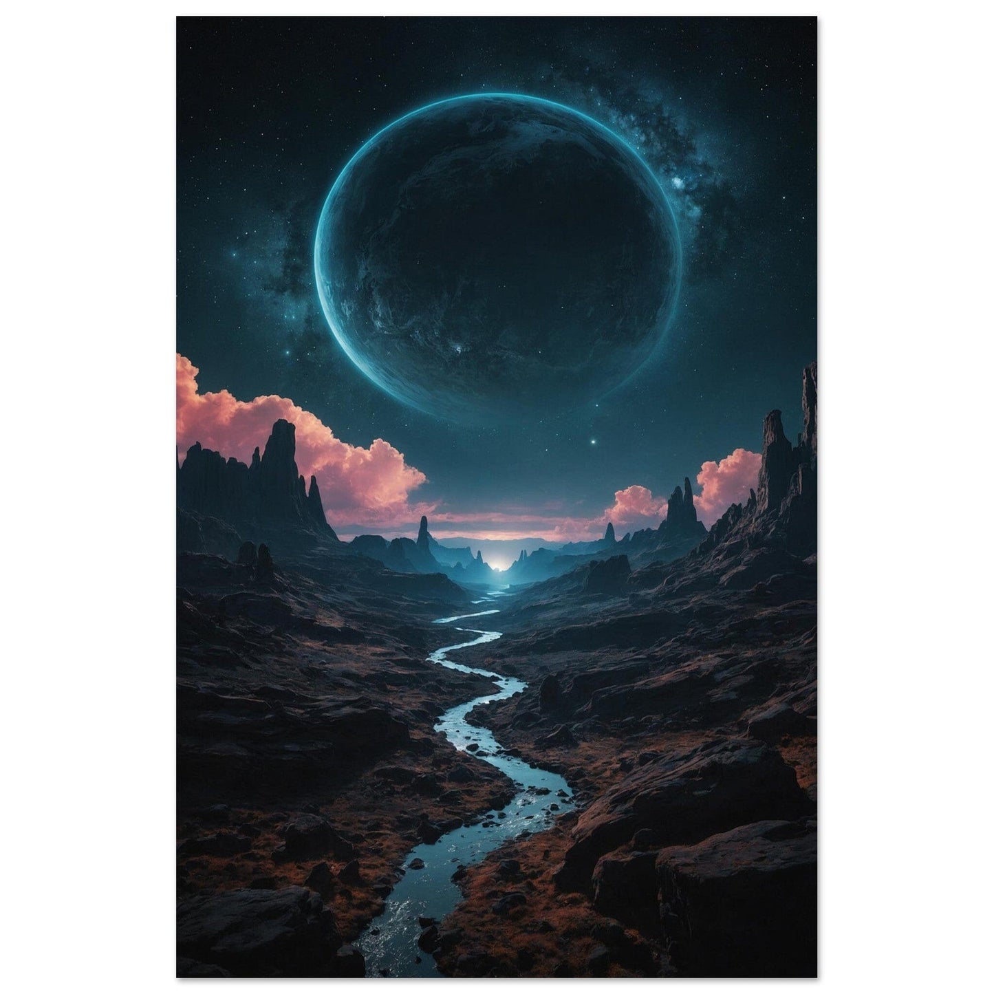 Aluminium Print - Moderne Kunstwerke mit metallischem Glanz Print Material Modern Masterpieces 40x60 cm / 16x24″