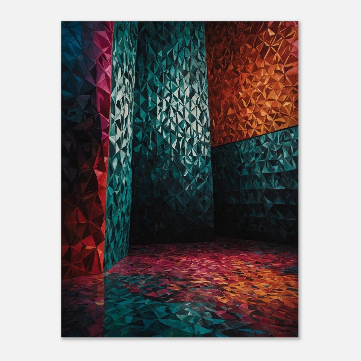 Aluminium Print - Moderne Kunstwerke mit metallischem Glanz Print Material Modern Masterpieces 45x60 cm / 18x24″