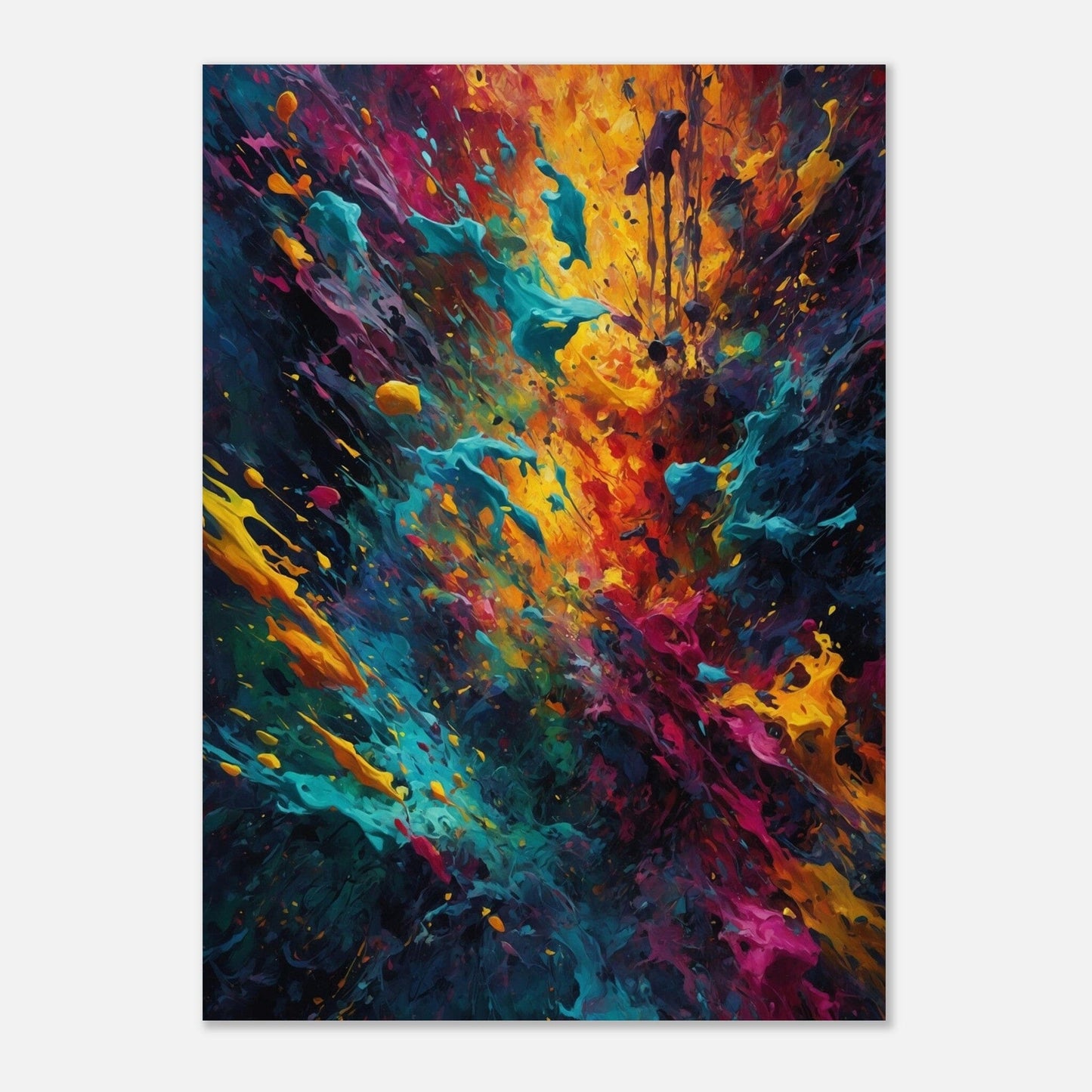 Aluminium Print - Moderne Kunstwerke mit metallischem Glanz Print Material Modern Masterpieces 50x70 cm / 20x28″