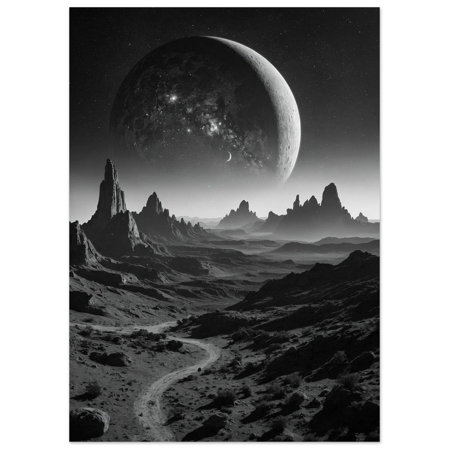 Aluminium Print - Moderne Kunstwerke mit metallischem Glanz Print Material Modern Masterpieces 50x70 cm / 20x28″