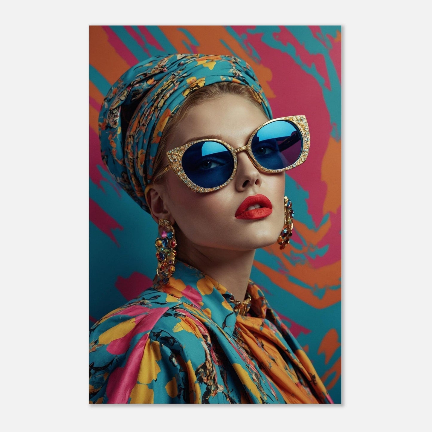 Aluminium Print - Moderne Kunstwerke mit metallischem Glanz Print Material Modern Masterpieces 60x90 cm / 24x36″