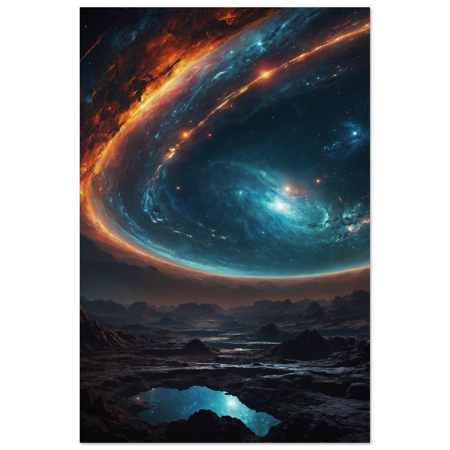 Aluminium Print - Moderne Kunstwerke mit metallischem Glanz Print Material Modern Masterpieces 60x90 cm / 24x36″