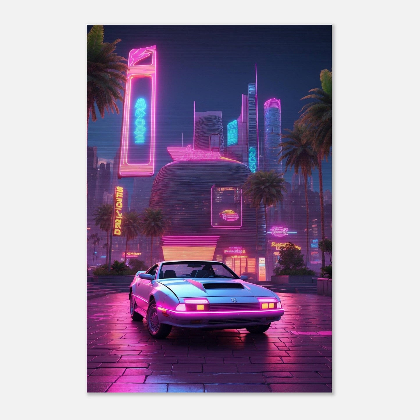Brushed Aluminium Print - Moderne Kunstwerke mit gebürstetem Finish Print Material Modern Masterpieces 40x60 cm / 16x24″