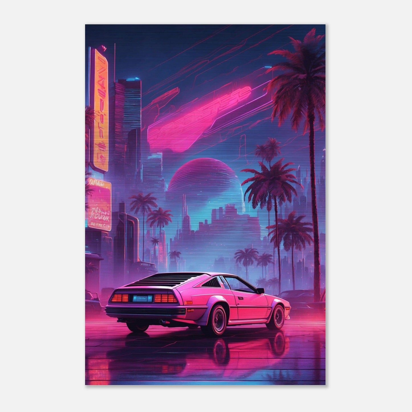 Brushed Aluminium Print - Moderne Kunstwerke mit gebürstetem Finish Print Material Modern Masterpieces 40x60 cm / 16x24″