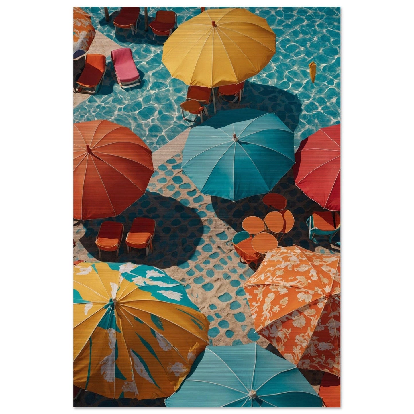 Brushed Aluminium Print - Moderne Kunstwerke mit gebürstetem Finish Print Material Modern Masterpieces 40x60 cm / 16x24″