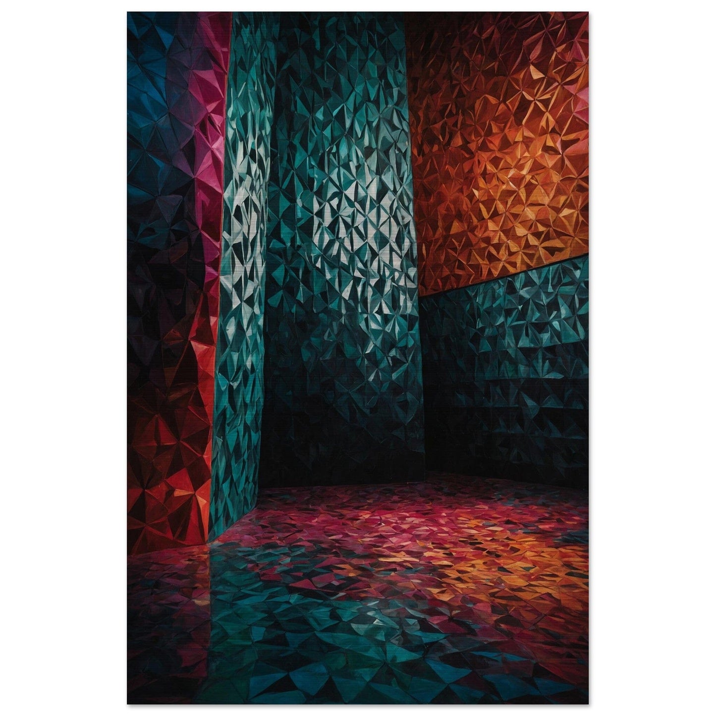 Brushed Aluminium Print - Moderne Kunstwerke mit gebürstetem Finish Print Material Modern Masterpieces 40x60 cm / 16x24″