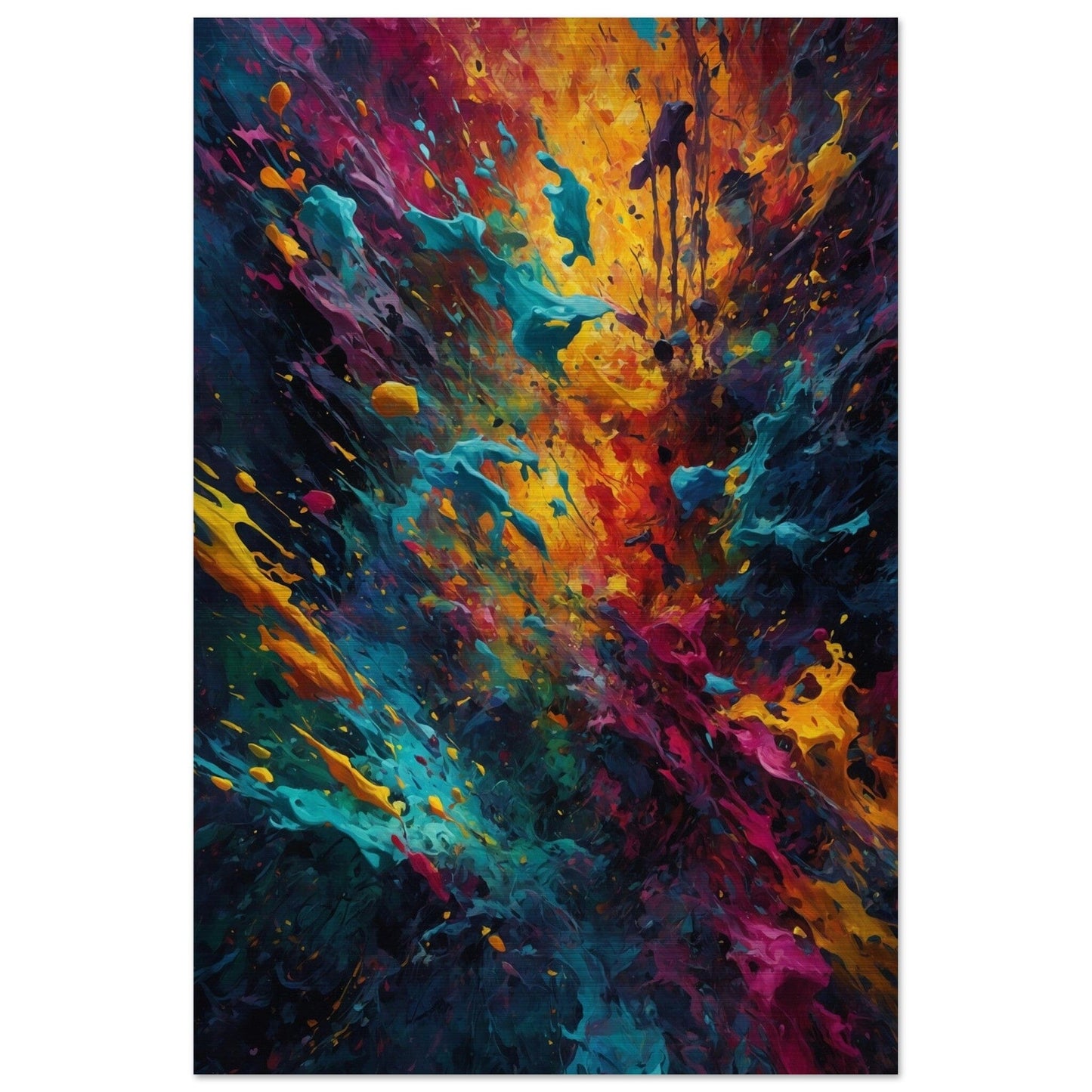 Brushed Aluminium Print - Moderne Kunstwerke mit gebürstetem Finish Print Material Modern Masterpieces 40x60 cm / 16x24″