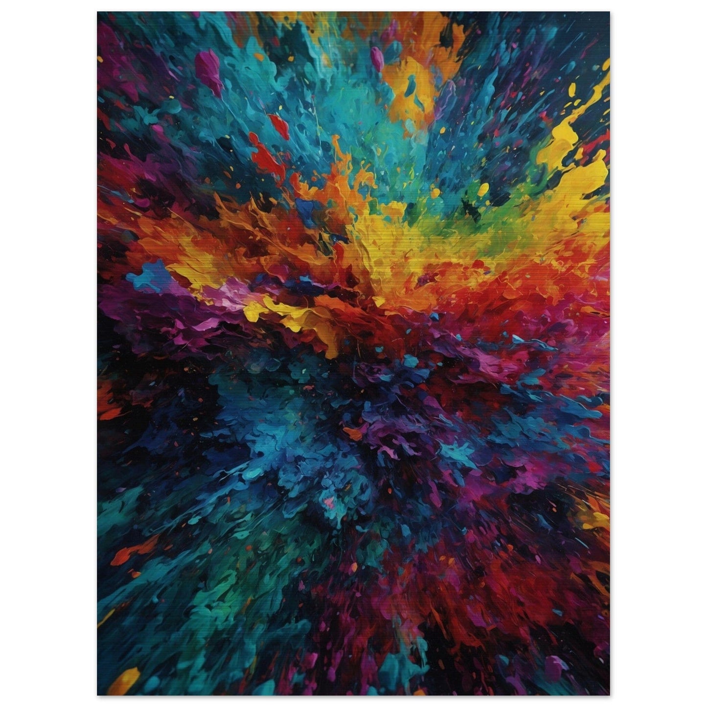 Brushed Aluminium Print - Moderne Kunstwerke mit gebürstetem Finish Print Material Modern Masterpieces 45x60 cm / 18x24″